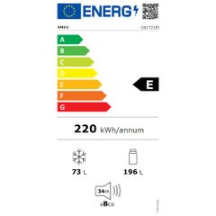 Tủ lạnh âm tủ Smeg 269 lít C81721EI Universale ảnh 3