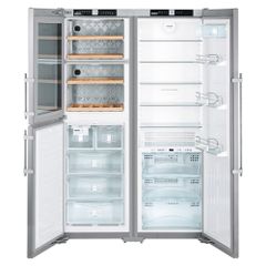 Tủ lạnh kết hợp tủ rượu Liebherr 602 L SBSES 7165 NoFrost ảnh 6
