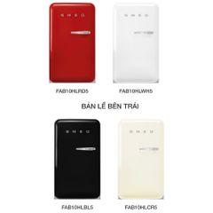 Tủ lạnh mini Smeg 135 lít FAB10H màu trơn ảnh 3
