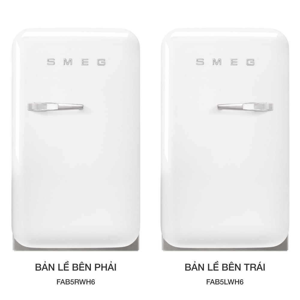 Tủ lạnh mini Smeg 34 lít FAB5xxx6 màu trơn – ảnh 4