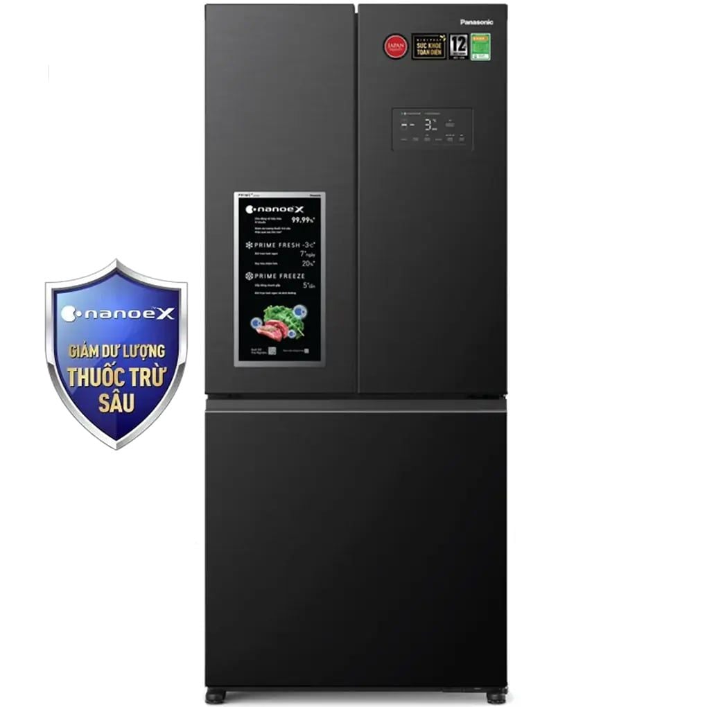 Tủ lạnh Panasonic Inverter 495 lít PRIME+ Edition NR-CW530HVK9