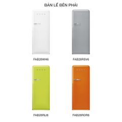 Tủ lạnh inverter Smeg 270 lít FAB28xxx6 màu trơn ảnh 3