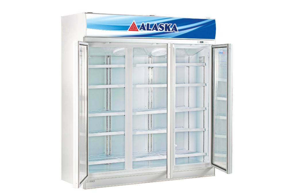 Tủ mát Alaska LC-1500C3 - bên trong