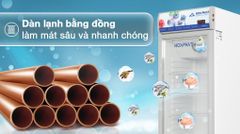 Tủ mát Hoà Phát 195 lít HSR D6195 ảnh 6