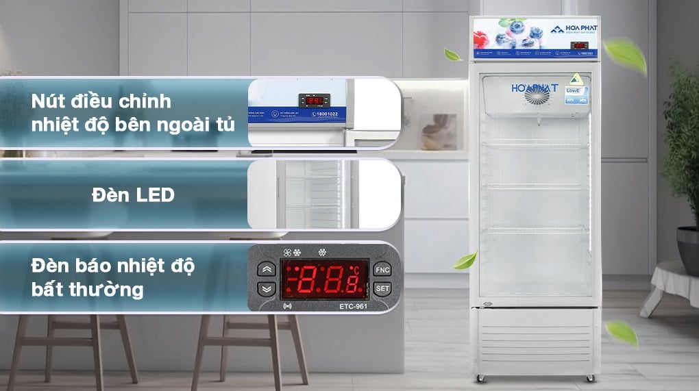 Tủ mát Hoà Phát 195 lít HSR D6195 – ảnh 8