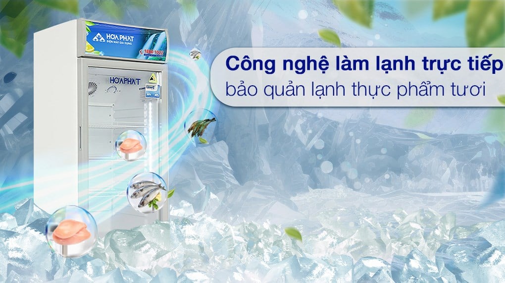 Tủ mát Hoà Phát 195 lít HSR S6195 – ảnh 5