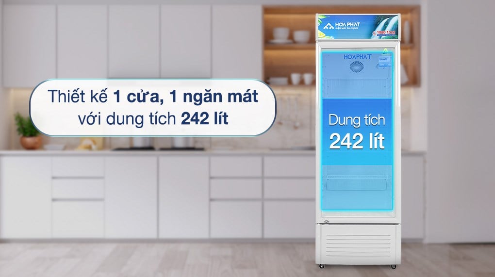 Tủ mát Hoà Phát 242 lít HSR S6242 – ảnh 3
