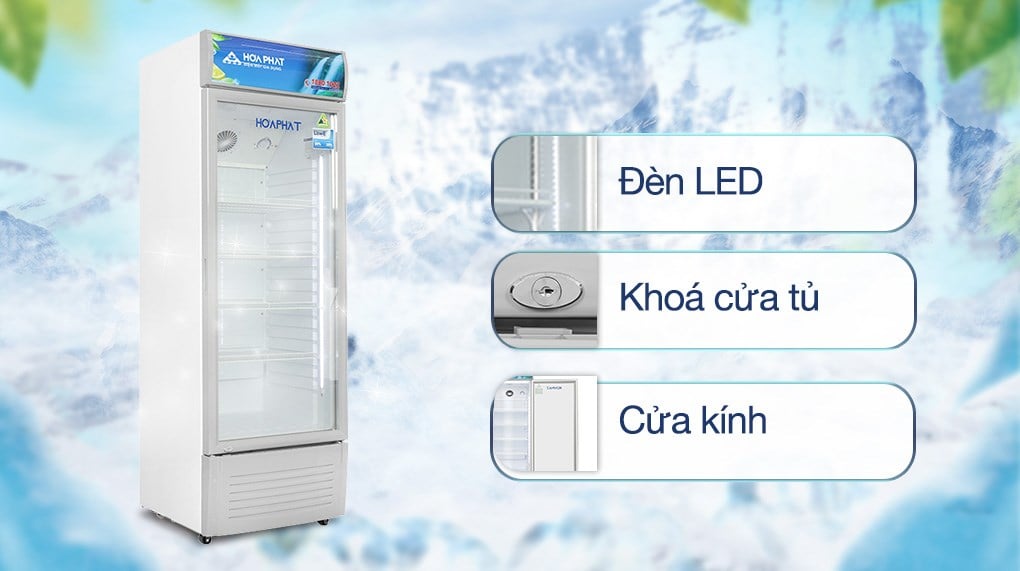 Tủ mát Hoà Phát 242 lít HSR S6242 – ảnh 7