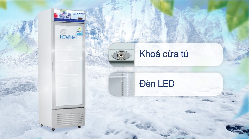 Tủ mát Hoà Phát 280 lít HSR D6280 – ảnh 5