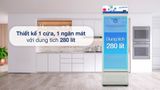  Tủ mát Hoà Phát 280 lít HSR D6280 