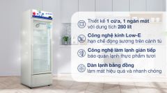 Tủ mát Hoà Phát 280 lít HSR D6280