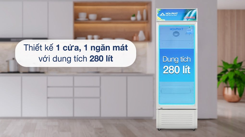 Tủ mát Hoà Phát 280 lít HSR S6280 – ảnh 3