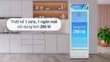  Tủ mát Hoà Phát 280 lít HSR S6280 