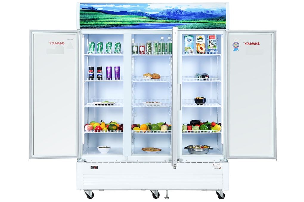 Tủ mát Sanaky TM.VH1520HP - hình ảnh thực tế Tủ mát Sanaky TM.VH1520HP - hình ảnh thực tế