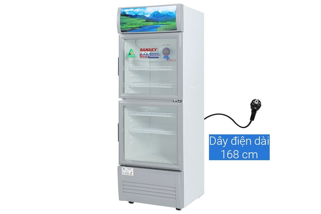 Tủ mát Sanaky VH-308WL - bên trong Tủ mát Sanaky VH-308WL - bên trong
