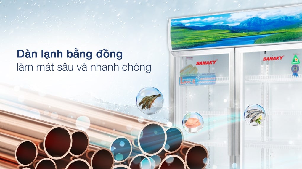 Tủ mát 2 cánh Sanaky 500 lít VH-6009HP – ảnh 4