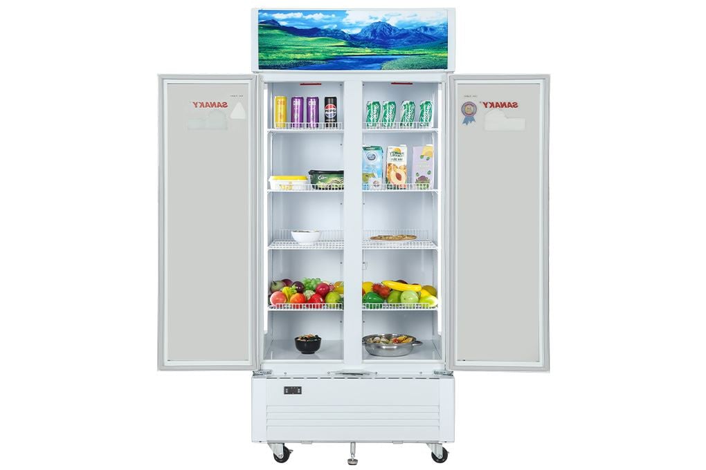 Tủ mát Sanaky TM.VH8009HP - hình ảnh thực tế