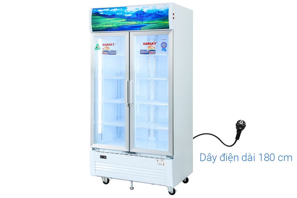 Tủ mát Sanaky TM.VH1009HP - bên trong Tủ mát Sanaky TM.VH1009HP - bên trong
