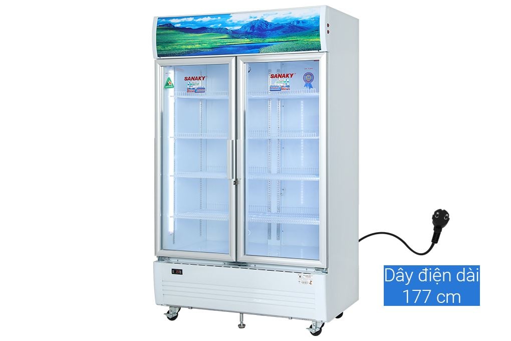 Tủ mát Sanaky TM.VH1209HP3 - bên trong Tủ mát Sanaky TM.VH1209HP3 - bên trong