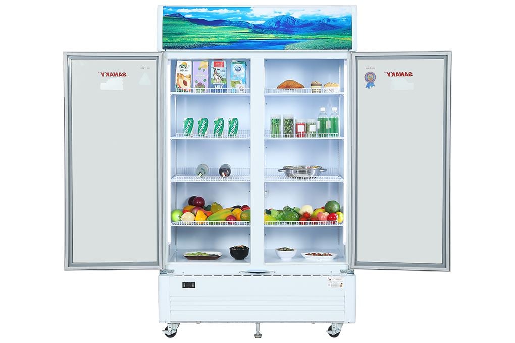 Tủ mát Sanaky TM.VH1209HP3 - hình ảnh thực tế Tủ mát Sanaky TM.VH1209HP3 - hình ảnh thực tế