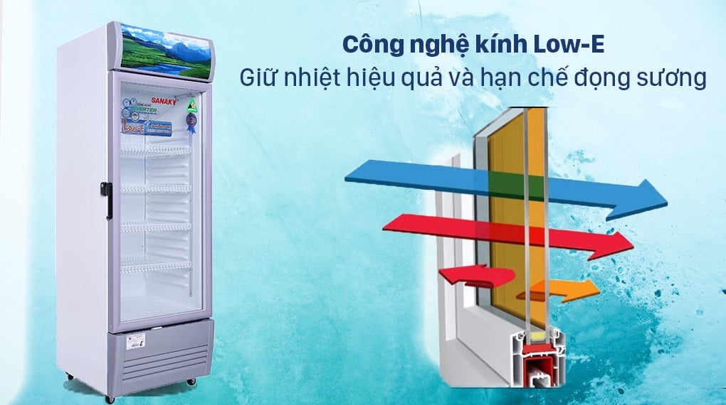 Tủ mát Sanaky Inverter 290 lít TM.VH358K3L – ảnh 2