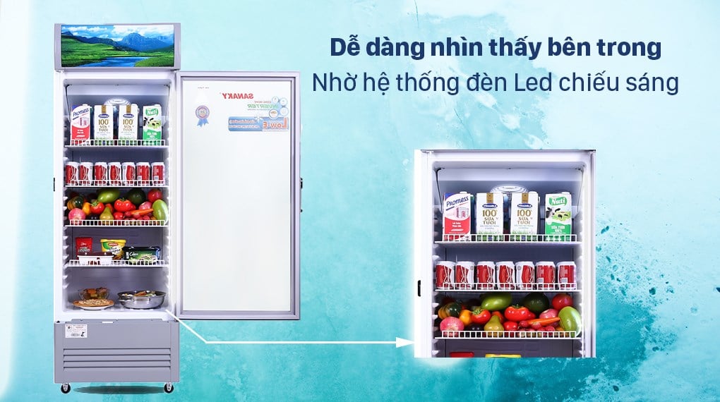 Tủ mát Sanaky Inverter 290 lít TM.VH358K3L – ảnh 5