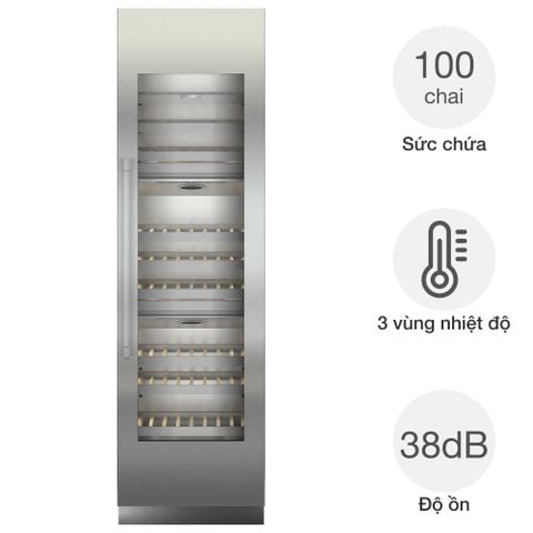 Tủ bảo quản rượu vang Liebherr EWT 9275 Monolith 100 chai âm tủ