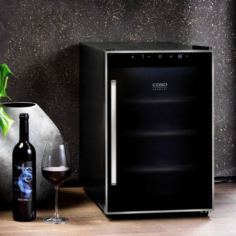 Tủ Bảo Quản Rượu Vang Caso WineDuett Touch 12 Chai – 625 – ảnh 2