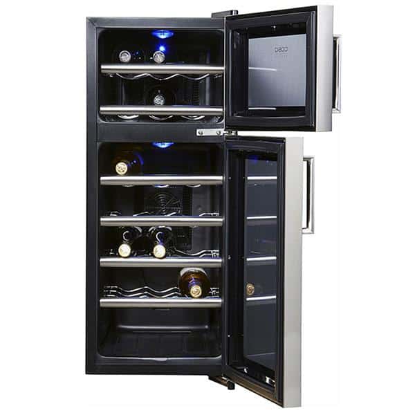 Tủ Bảo Quản Rượu Vang Caso WineDuett Touch 21 Chai – 635 – ảnh 3