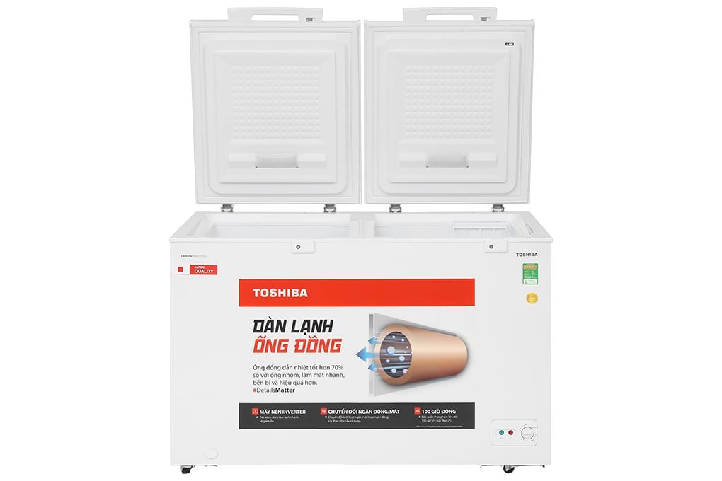 Tủ đông Toshiba GR-RC470CM-PMV - hình ảnh thực tế