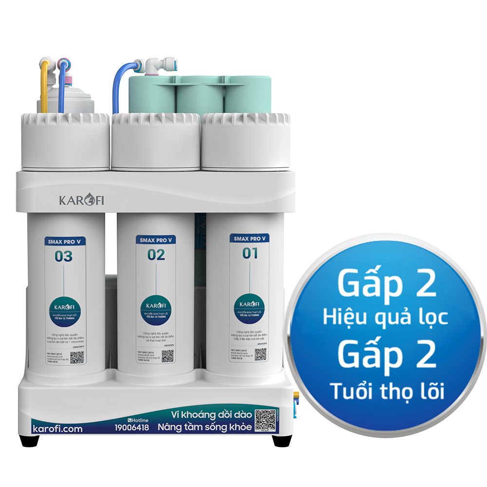 Máy lọc nước để gầm Karofi KAQ-U05 Pro