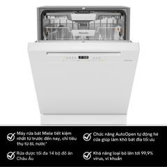 Máy rửa bát Miele G 5310 SCi Bán âm