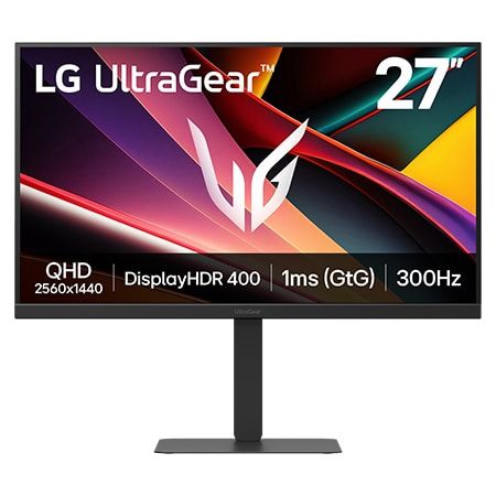 Màn hình chơi game IPS QHD LG UltraGear™ G6 27 inch 300Hz 27G640A vớiDCI-P3 27G640A-B