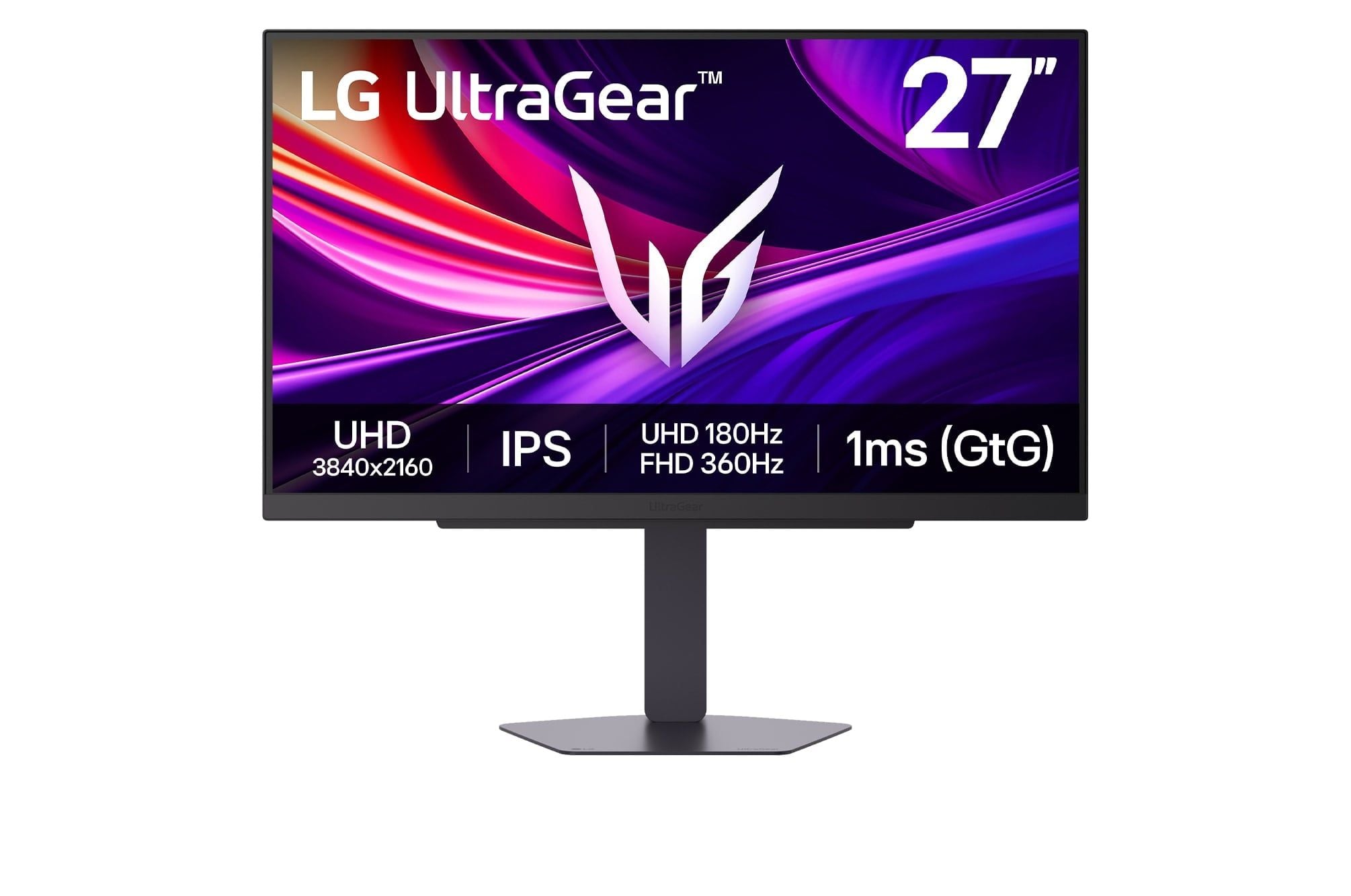 Màn hình chơi game LG UltraGear™ 27 Inch 180Hz 4K UHD 27G810A với Chế độ kép, DCI-P3 27G810A-B
