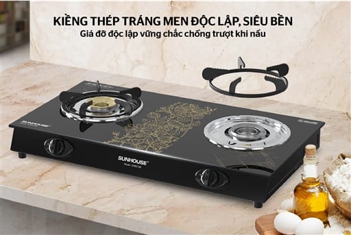 Bếp gas dương kính Sunhouse SHB2106 – ảnh 7