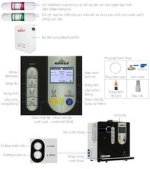 Máy lọc nước điện giải ion kiềm nóng nguội ROBOT IonSmart 510X 5 tấm điện cực