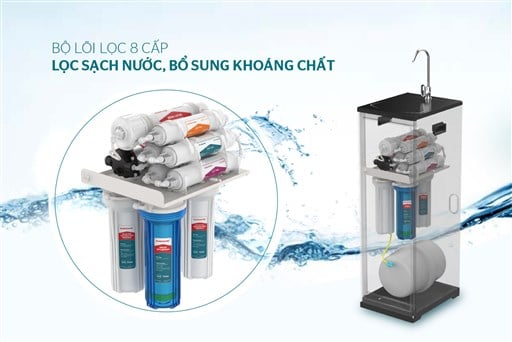 Máy lọc nước r.o 8 lõi Sunhouse SHA8879K – ảnh 7