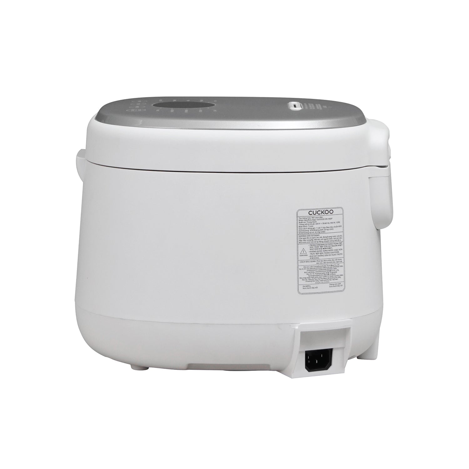 Nồi cơm điện tử 1.8 lít Cuckoo CR-1060F/WHWHCRCKV – ảnh 4
