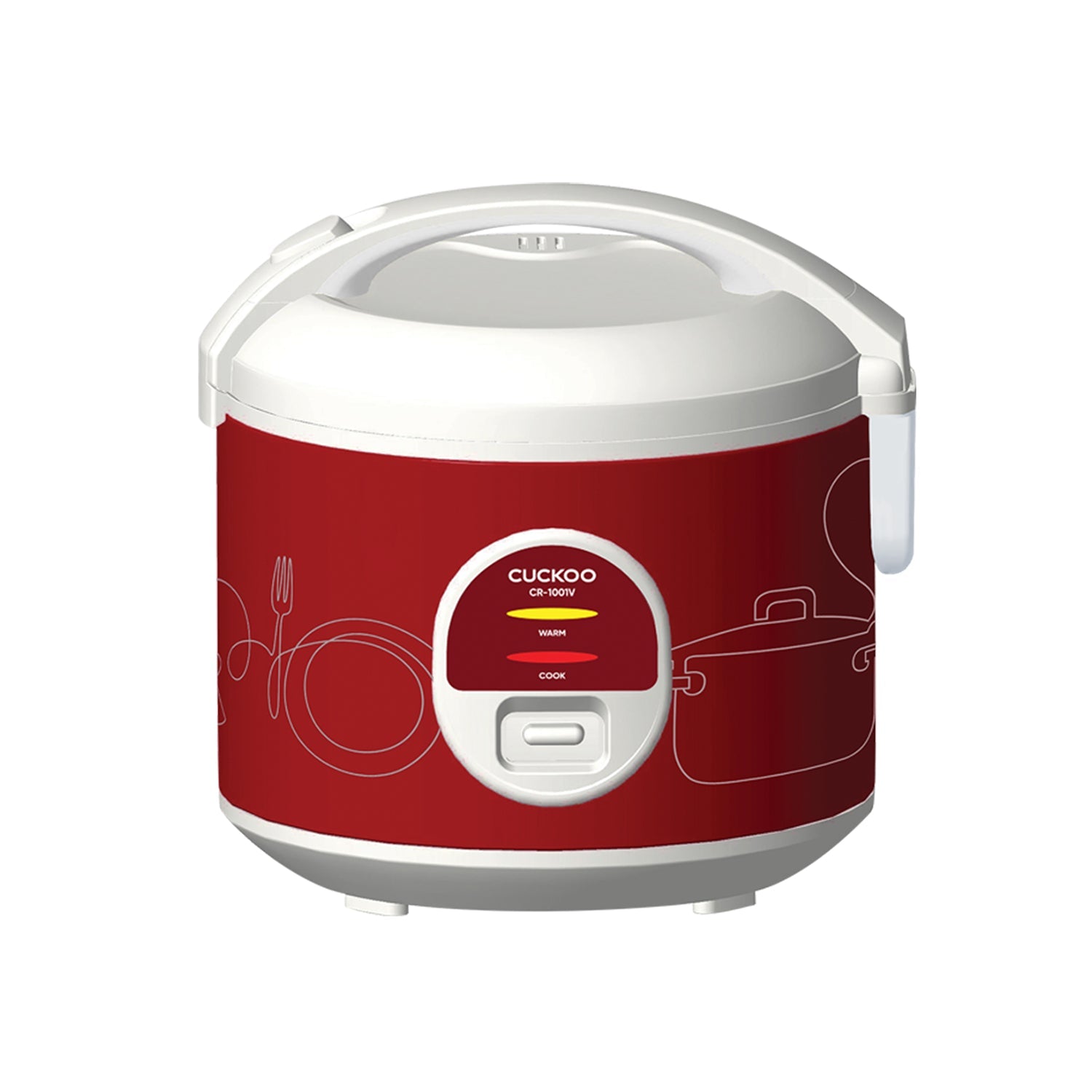 Nồi cơm điện 1.8 lít Cuckoo CR-1001V/RDWHCRVNCV – ảnh 2