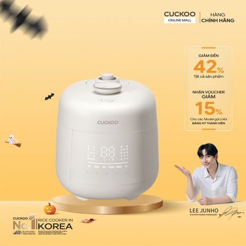 Nồi cơm điện tử áp suất 0.54 lít Cuckoo CRP-T0310FGW