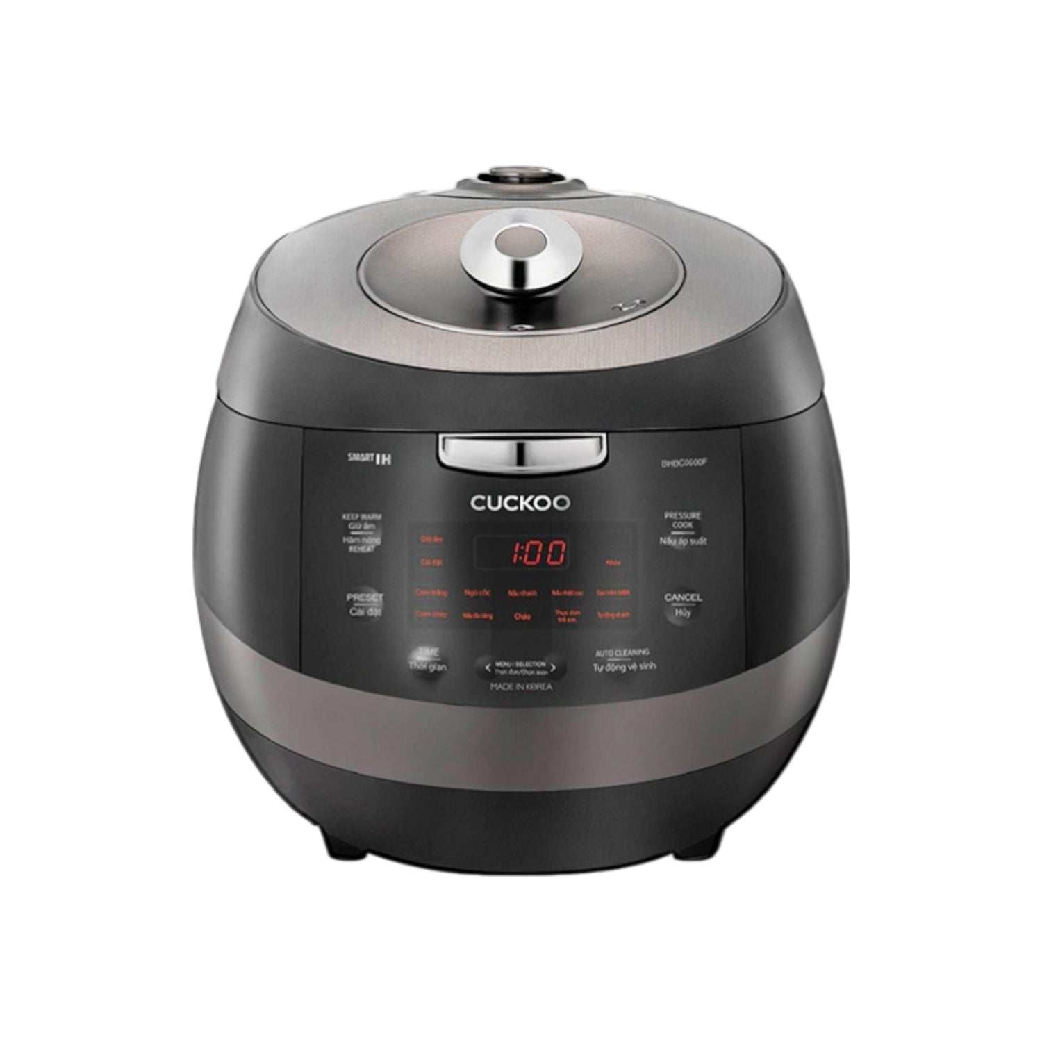 Nồi cơm điện tử áp suất cao tần 1.08 lít Cuckoo CRP-BHBC0600F/GRGRCRCKV – ảnh 2