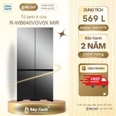 Tủ lạnh Hitachi Inverter 569 lít R-WB640VGV0X MIR