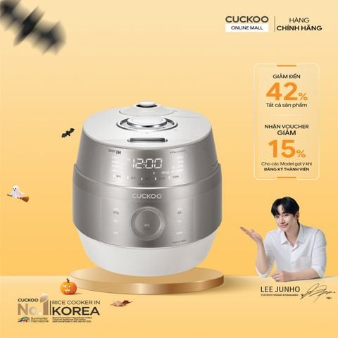 Nồi cơm điện tử áp suất cao tần 1.8 lít Cuckoo CRP-JHPNL1010GPS