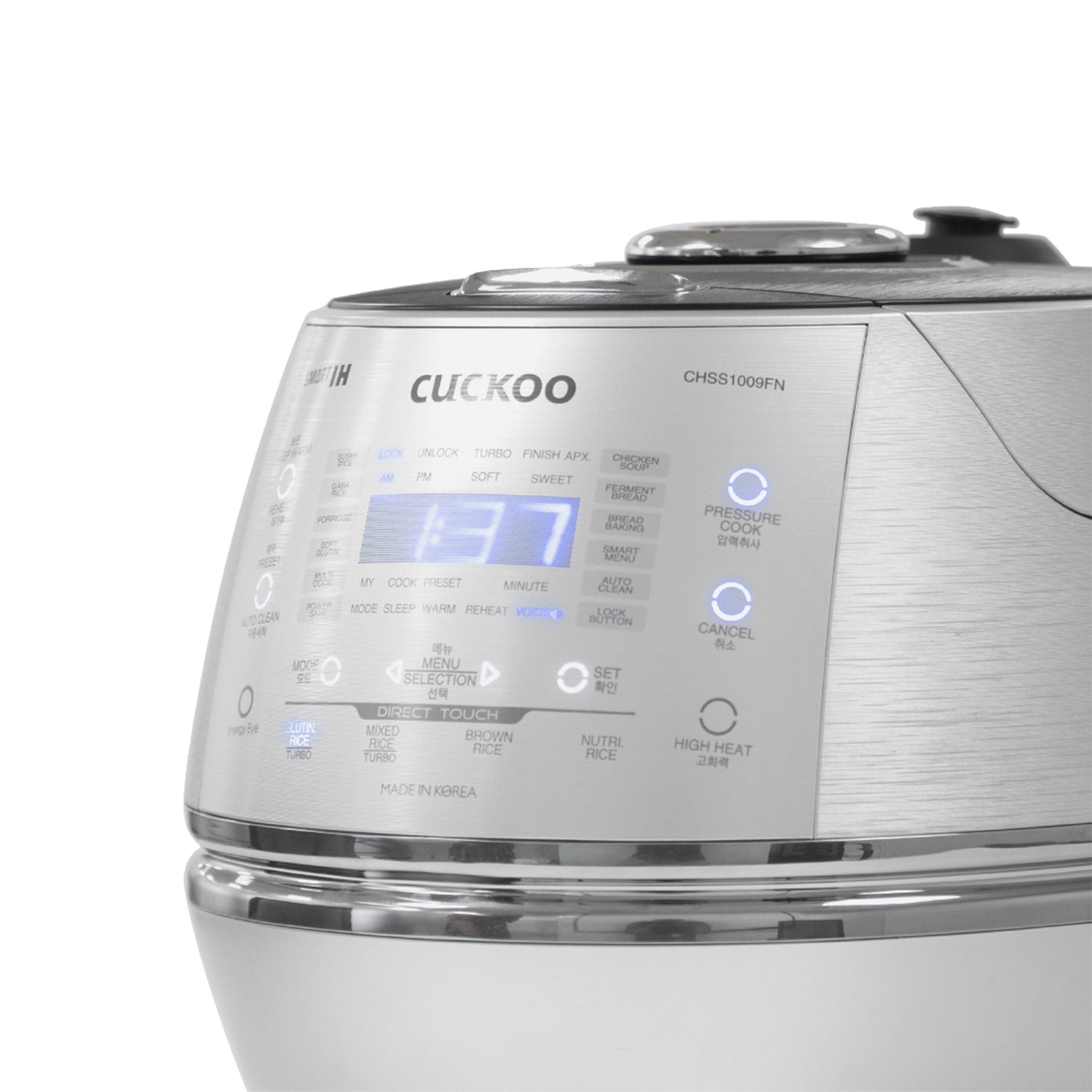 Nồi cơm điện tử áp suất cao tần 1.8 lít Cuckoo CRP-CHSS1009FN/SIBKIDBP – ảnh 7