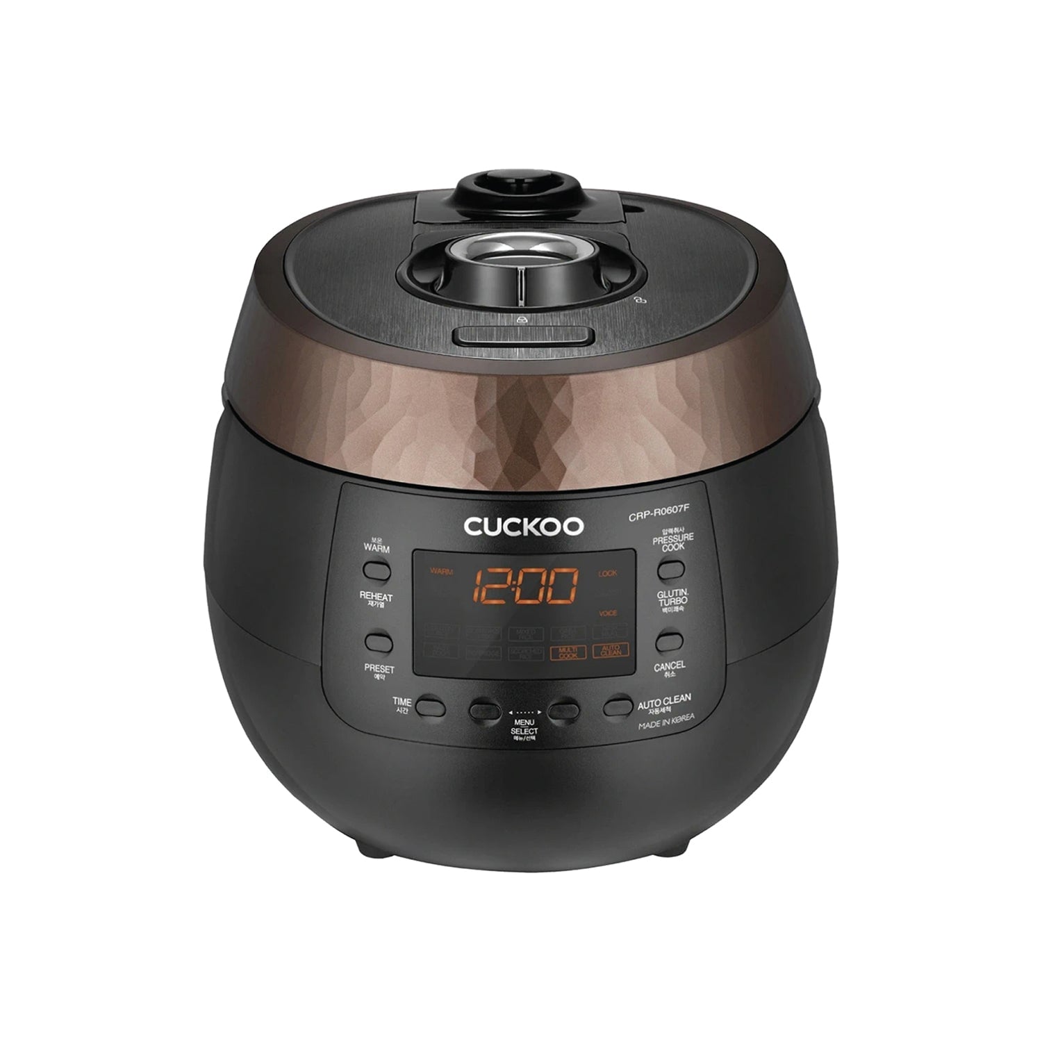 Nồi cơm điện tử áp suất 1.08 lít Cuckoo CRP-R0612F/BKSBCRVNCV – ảnh 2
