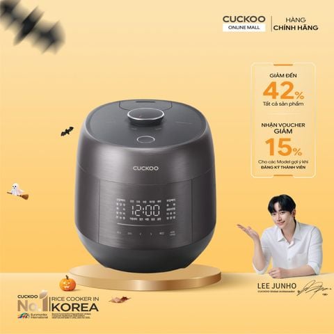 Nồi cơm điện tử áp suất kép cao tần 1.08 lít Cuckoo CRP-PHTR0610FDM