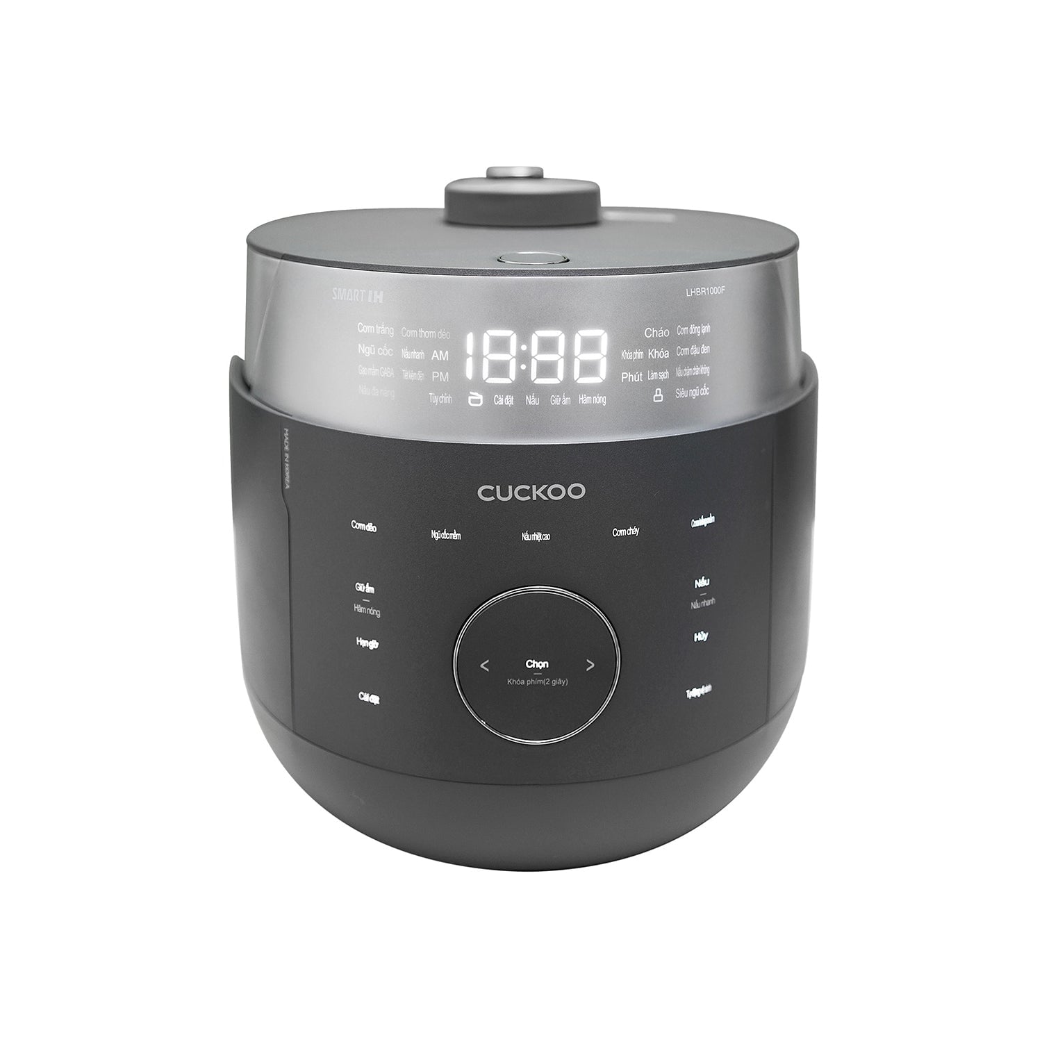 Nồi cơm điện tử áp suất cao tần 1.8 lít Cuckoo CRP-LHBR1000F/GRGRCRCKV – ảnh 3