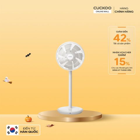 Quạt tuần hoàn không khí có pin Cuckoo CF-KFF1420NW