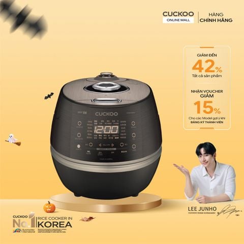 Nồi cơm điện tử áp suất cao tần 1.8 lít Cuckoo CRP-CHAS109FB