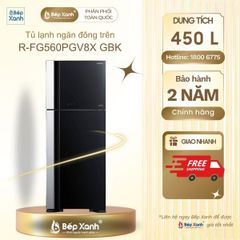 Tủ lạnh Hitachi Inverter 450 lít R-FG560PGV8X GBK